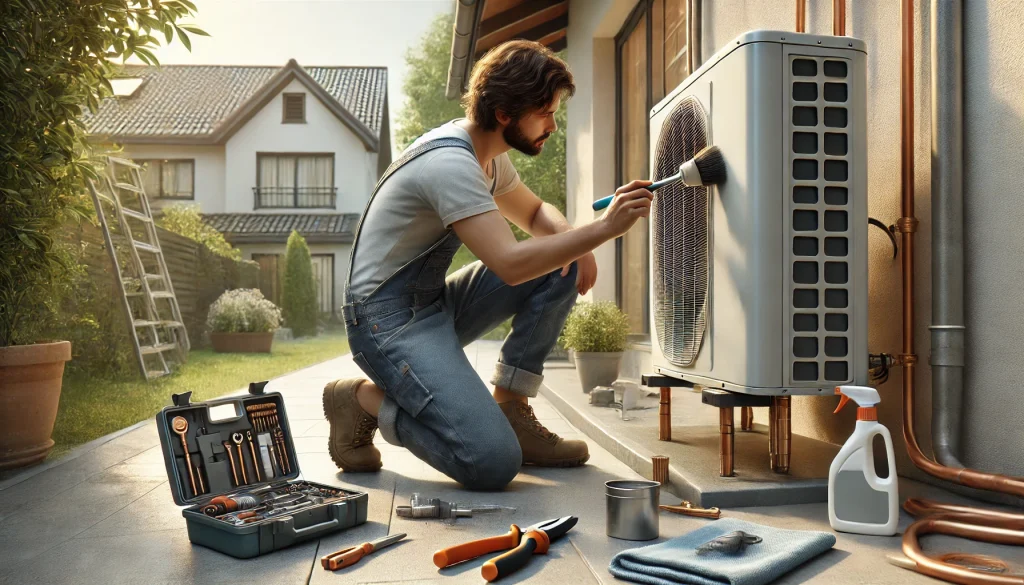 Cómo hacer mantenimiento de aerotermia en casa