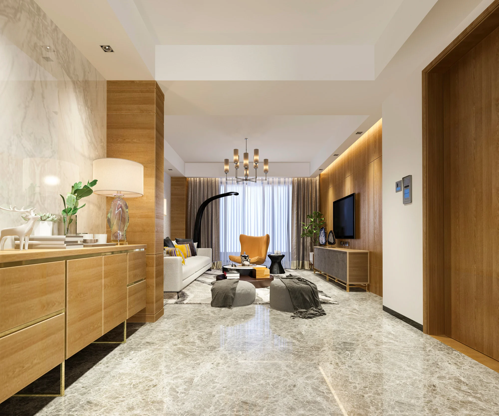 proyecto de reforma de piso de lujo en madrid