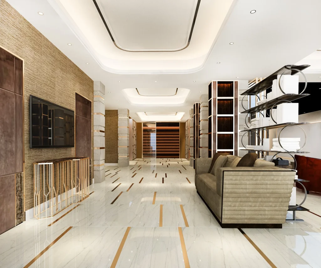 render de piso de lujo en madrid